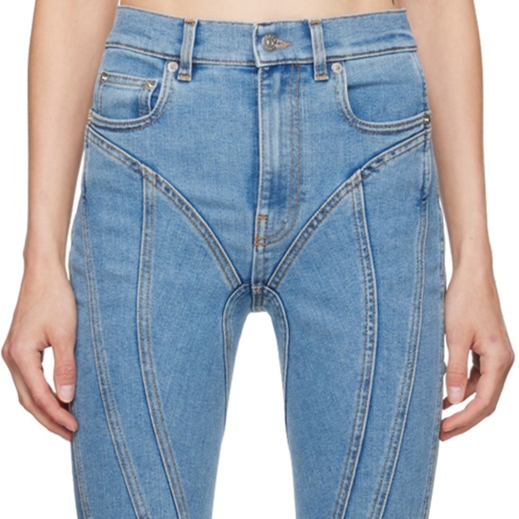 Mugler Spiral Jeans
